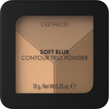 CATRICE SOFT BLUR CONTOUR TRIO POWDER Контурираща пудра C020