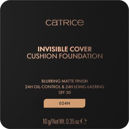 CATRICE INVISIBLE COVER CUSHION FOUNDATION Фон дьо тен кешън C024N