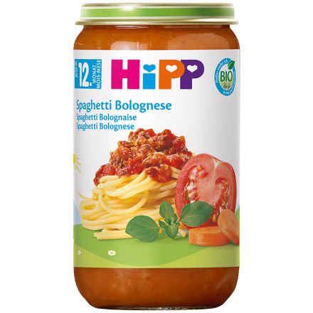 HIPP Био пюре спагети болонезе  6820 250 г
