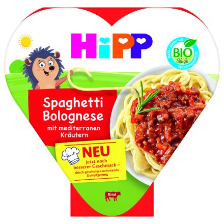 HIPP 8635 Био пюре спагети болонезе, 250Г/864