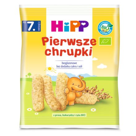 HIPP Био зърнени пръчици просо, 30г. 8+м
