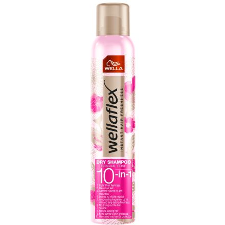 WELLAFLEX SENSUAL ROSE Сух шампоан, 180мл.
