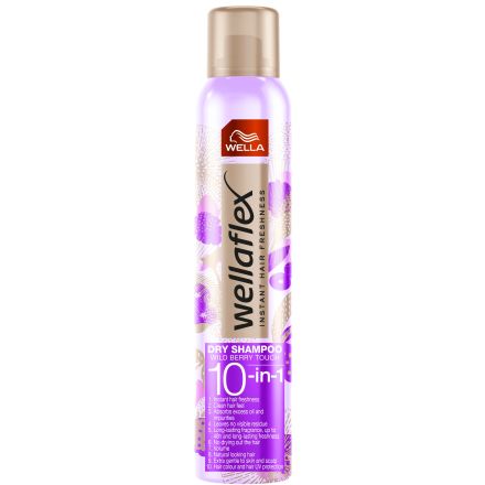 WELLAFLEX WILD BERRY Сух шампоан, 180 мл