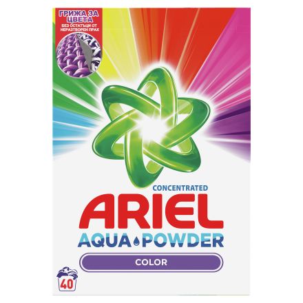 ARIEL COLOR Прах за пране, 40 пранета