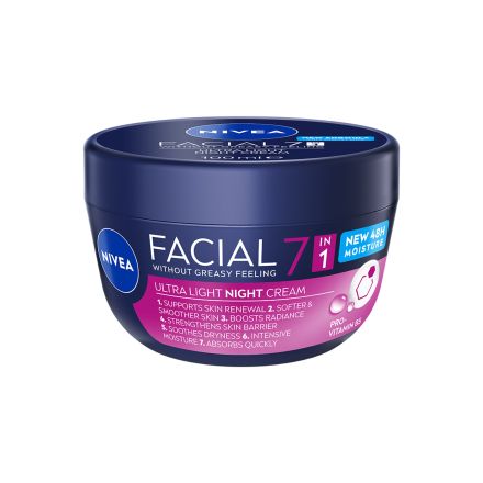 NIVEA FACIAL Нощен крем с ший и В5, 100мл.