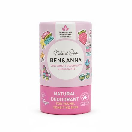 BEN&ANNA Детски стик дезодорант розов, 25гр.