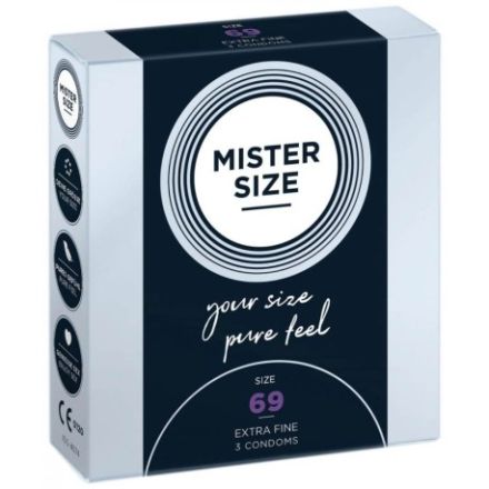 MISTER SIZE Презервативи 69 ММ, 3бр.