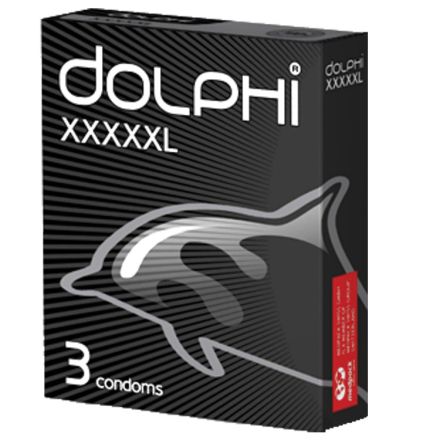 DOLPHI Презервативи XXXXXL, 3 бр.