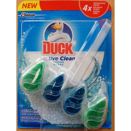 DUCK ACTIVE CLEAN Ароматизатор за тоалетна чиния MARINE, 38.6 гр.