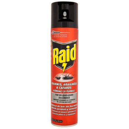 RAID Спрей против пълзящи насекоми, 400 мл.