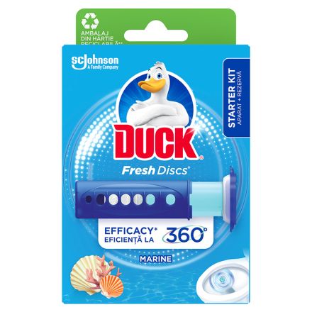 DUCK MARINE Свежи гел  дискове за тоалетна, 36 мл.