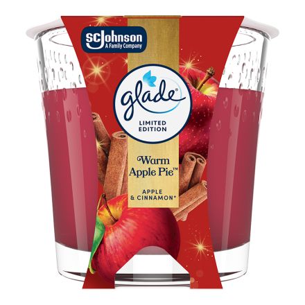 GLADE APPLE PIE Ароматна свещ, 112 гр.
