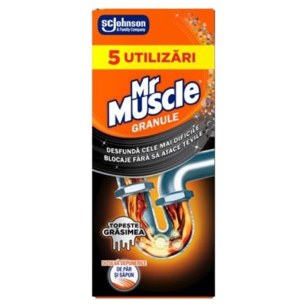 MR MUSCLE Гранули за отпушване на канали, 250гр.