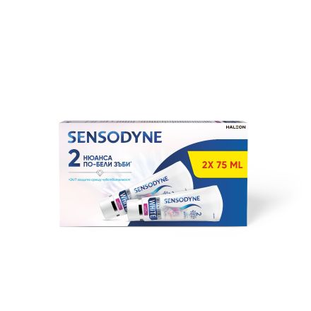 SENSODYNE CLINICAL WHITE Паста за зъби  2x75мл.