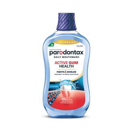 PARODONTAX ACTIVE GUM EXTRA FRESH Вода за уста, 500мл.