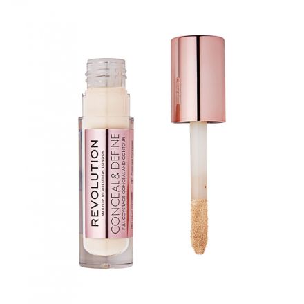 REVOLUTION CONCEAL&DEFINE CONCEALER Течен коректор, 4 мл.