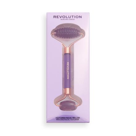 REVOLUTION BEAUTY FACIAL ROLLER AMETHYSTE Ролер за лице двоен