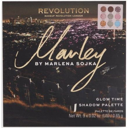 REVOLUTION MARLEY GLOW TIME Сенки палитра