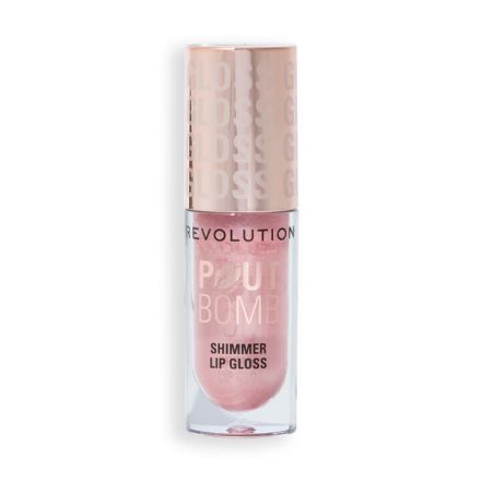 REVOLUTION POUT BOMB SHIMMER PINK Гланц за обем 4,5мл