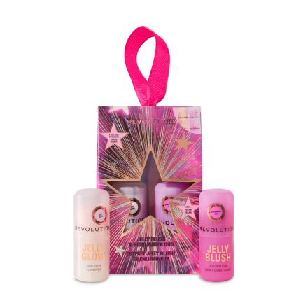 REVOLUTION JELLY Подаръчен комплект 2 ЧАСТИ руж+хайлайтър