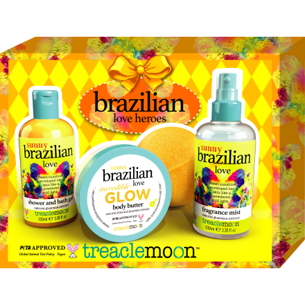 TREACLEMOON BRAZILIAN LOVE HEROES Подаръчен комплект за тяло 