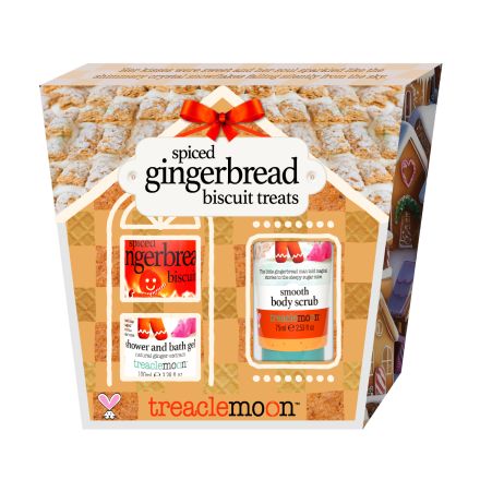 TREACLEMOON SPICED GINGERBREAD BISCUIT Комплект душ гел, скраб за тяло