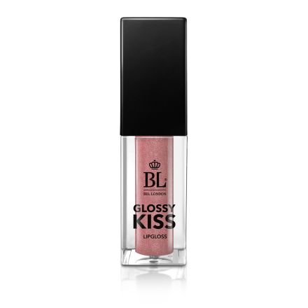 BEL LONDON GLOSSY KISS Гланц за устни 03, 1 бр.