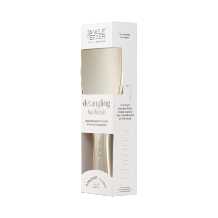 TANGLE TEEZER CHROME MINI CHAMPAGNE GOLD HOLIDAY Четка за коса