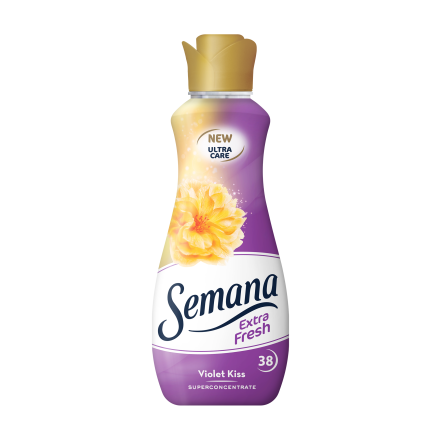 SEMANA EXTRA FRESH  VIOLET KISS Омекотител, 0.95 л.