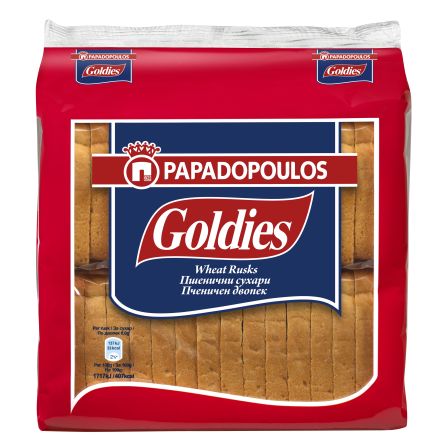 GOLDIES Пшенични сухари, 225гр.