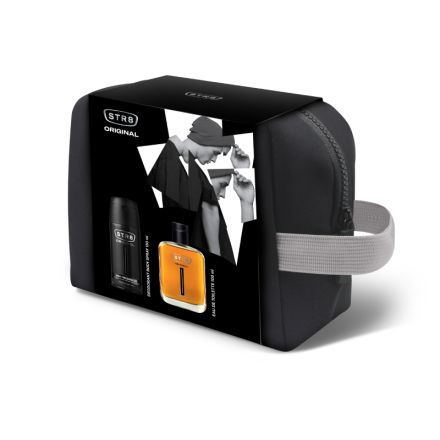 STR8 ORIGINAL Комплект тоалетна вода 100мл + део спрей 150мл + козметичен несесер