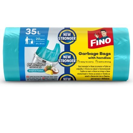 FINO Торби за смет цветни ароматизирани 35Л, 20 бр.