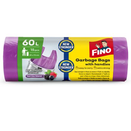 FINO Т Торби за смет цветни ароматизирани 60Л, 15 бр.