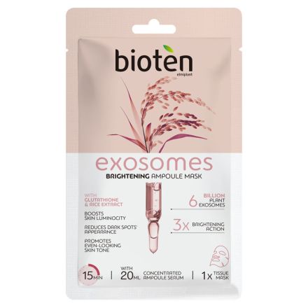 BIOTEN EXOSOMES Лист маска за лице с глутатион, 1бр.