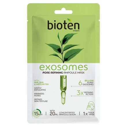 BIOTEN EXOSOMES AHA, BHA Лист маска за лице, 1бр.