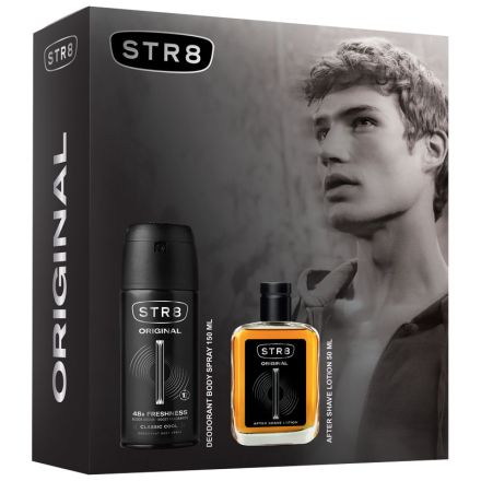 STR8 ORIGINAL Комплект афтършейв 50мл.+део спрей 150мл.