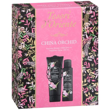 TESORI D'ORIENTE КИТАЙСКА ОРХИДЕЯ Комплект душ-крем 250мл + део спрей 150мл 