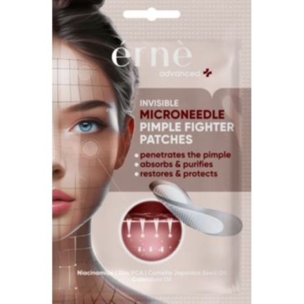 ERNE INVISIBLE MICRONEEDLE PIMPLE FIGHTER PATCHES Лепенки против пъпки, 9бр.