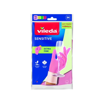 VILEDA SENSITIVE Латексови ръкавици, 1бр. М размер