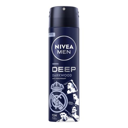 NIVEA MEN DEEP REAL MADRID Мъжке дeo спрей, 150 мл