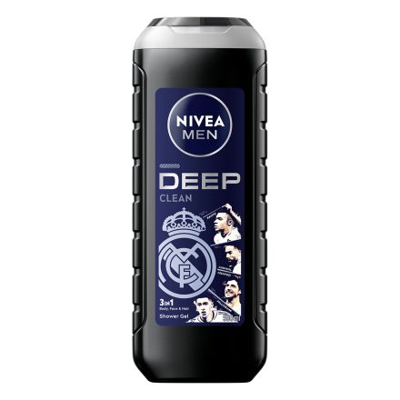 NIVEA MEN DEEP REAL MADRID Душ гел, 500 мл.