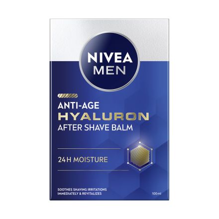NIVEA MEN ANTI-AGE HYALURON+Q10 Балсам за след бръснене, 100Ммл.
