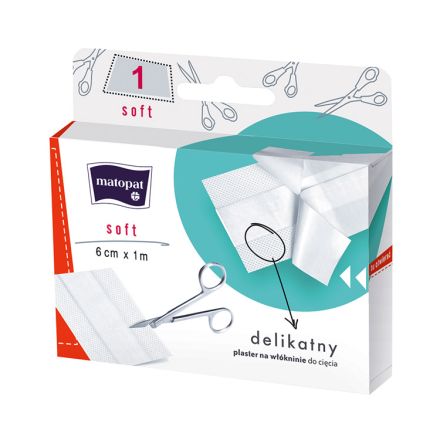 MATOPAT Пластир софт, 6 см.х 50 см., 20 бр.