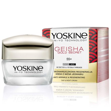 YOSKINE GEISHA GOLD SECRET Дневен/Нощен крем 55+, 50мл