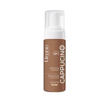 LIRENE PERFECT TAN CAPPUCINO Автобронзант пяна за тяло за светла кожа, 150мл.