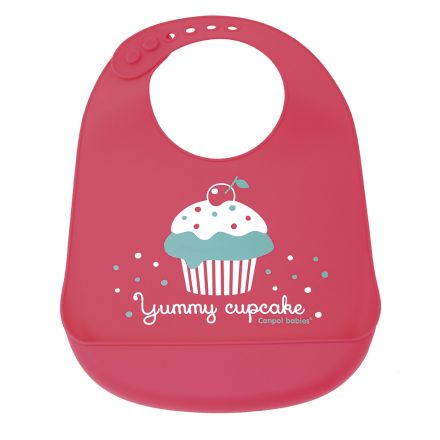 CANPOL BABIES Силиконов лигавник 4+месеца, 1 бр