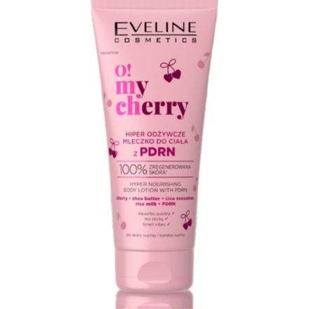 Eveline O! MY CHERRY HYPER NOURISHING PDRN Мляко за тяло, 200мл.