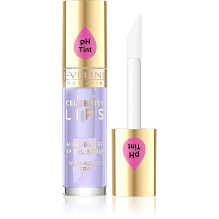 EVELINE CELEBRITY LIPS TINTED OIL THERAPY NO VIOLET Гланц серум за устни 03, 5мл.