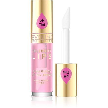 EVELINE CELEBRITY LIPS TINTED OIL THERAPY NO ROSE Гланц серум за устни 02, 5мл.