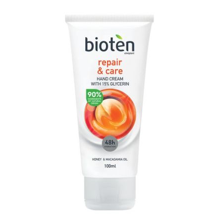 BIOTEN PERFECT HANDS REPAIRING Крем за ръце HONEY & MACADAMIA OIL, 100 мл.